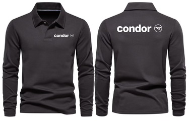 CONDOR AIRLINES LONG SLEEVE POLO